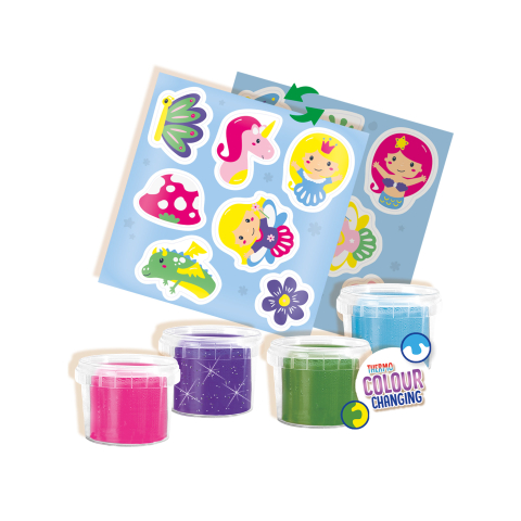 Set copii cu plastilina termocromatica si personaje de basm, copii varsta 2 ani+,6 ani+,8 ani+ [1]