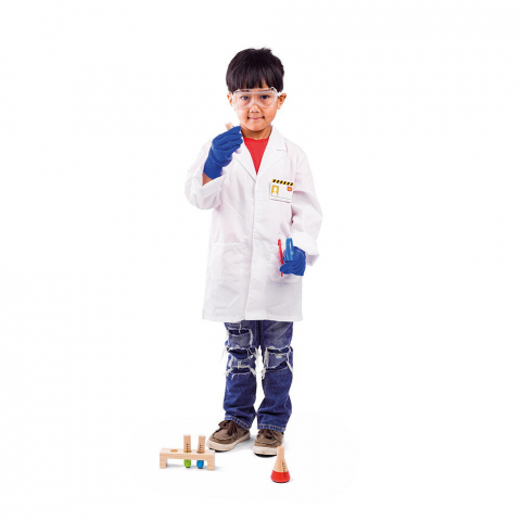 Jucării și Jocuri pentru copii - Set costum si accesorii de laborator pentru copii