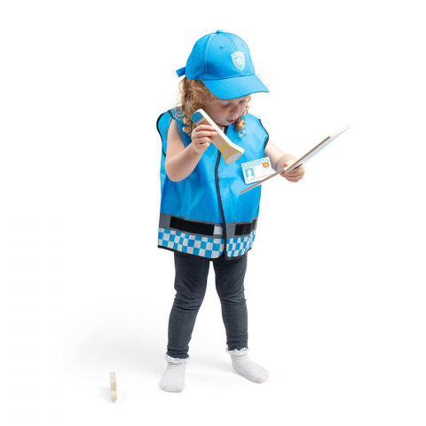 Jucării și Jocuri pentru copii - Set costum si accesorii politist pentru copii