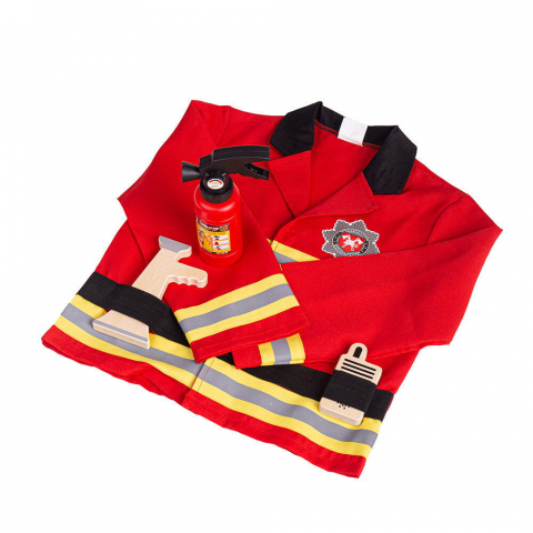 Set costum si accesorii pompier pentru copii [6]