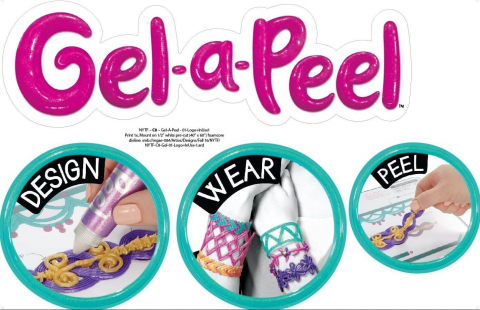 Gel-a-Peel Starter Kit Roz – Set bratari copii DIY [2]