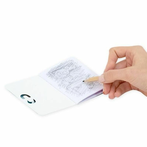 Set creatie carticica magica+creion 10 pagini, Scratchbook Trendhaus, 3 modele, CH31348 [2]