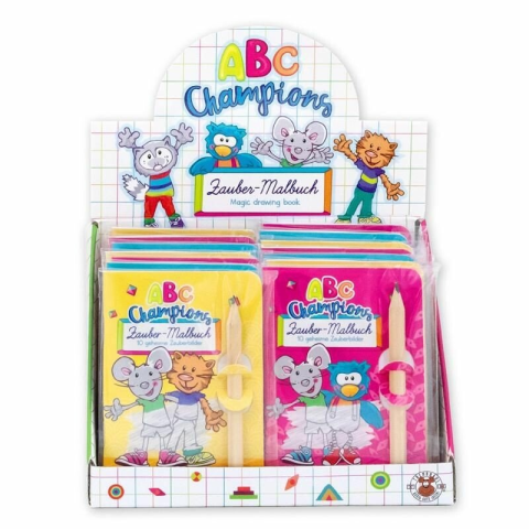 Set creatie carticica magica+creion 10 pagini, Scratchbook Trendhaus, 3 modele, CH31348 [4]