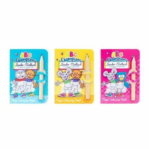 Set creatie carticica magica+creion 10 pagini, Scratchbook Trendhaus, 3 modele, CH31348 [3]