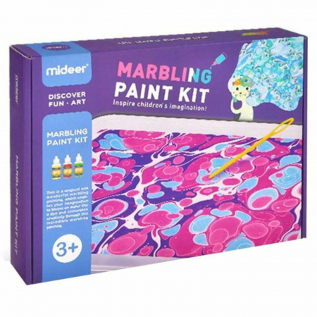 Vopsea si Culori cu Efect de Marmorare, Marbling Kit [4]