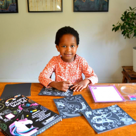 Set Creatie Scratch & Spiral - Lumea Unicornilor [2]