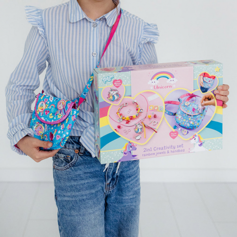 Set creativ 2 in 1 - Bijuterii & gentuta unicorni [7]