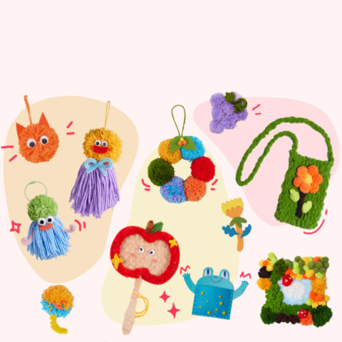 Set Creativ Art & Craft Deluxe cu 180+ Piese, Kit Complet de Lucru Manual si Accesorii [3]