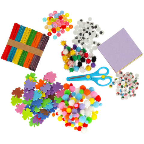 Set Creativ Arta si Lucru Manual 1200 Piese – Kit Arta Copii [1]
