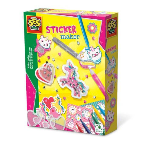 Seturi creative pentru copii - Set creativ - Autocolante unicorni, copii varsta 5 ani+,8 ani+