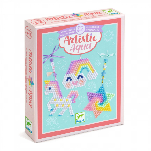 Art & Craft si Artizanat - Set creativ Bile magice Unicorn, Djeco, varsta 6 - 9, 9+ ani, Baiat, Fata