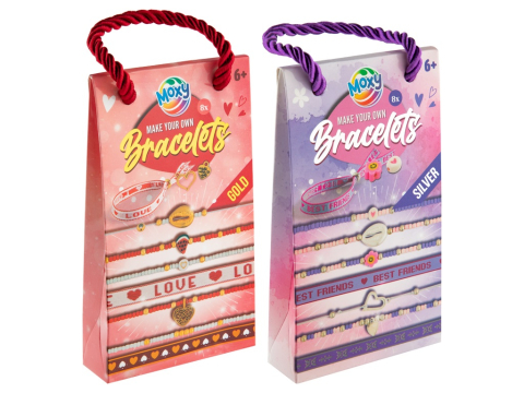 Art & Craft si Artizanat - Set creativ Bratari- auriu/argintiu  Grafix 