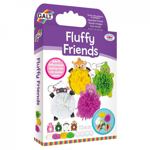 Art & Craft si Artizanat - Set creativ - Brelocuri pufoase