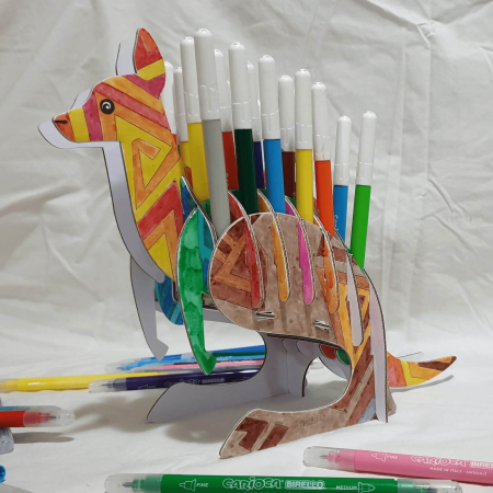 Set articole creative Carioca Create & Color - KANGAROO 3D. [1]