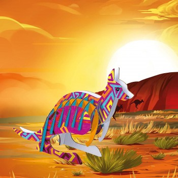 Set articole creative Carioca Create & Color - KANGAROO 3D. [3]
