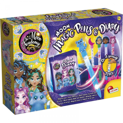 Art & Craft si Artizanat - Set creativ - Carioci magice si jurnal - The Moon Academy