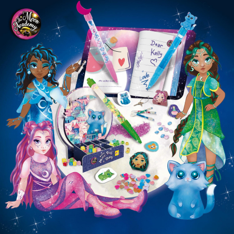 Set creativ - Carioci magice si jurnal - The Moon Academy [1]