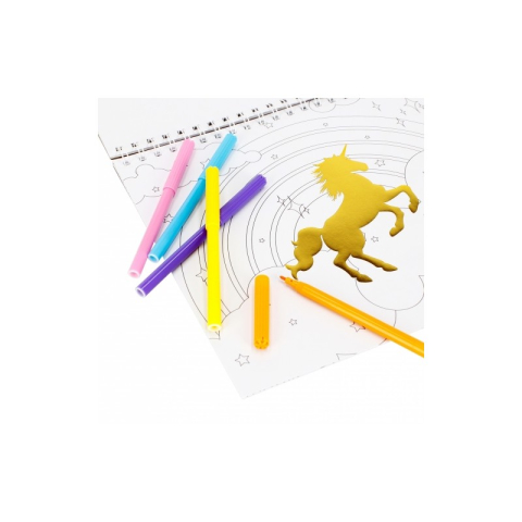 Set creativ - Carte cu activitati, Day Dreamer, cu 5 carioci, 1 liner, Starpak, 497701 [3]