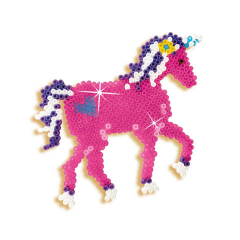Set creativ copii Beedz - Margele de calcat cu unicorni si printese, copii varsta 5 ani+,8 ani+ [11]