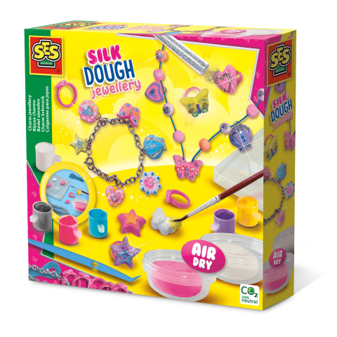 Seturi creative pentru copii - Set creativ copii - Creez bijuterii din plastilina, copii varsta 6 ani+