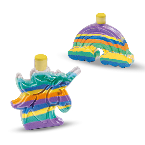 Set creativ copii - Sticle de arta cu nisip Galaxy unicorn si curcubeu, copii varsta 5 ani+,8 ani+ [1]