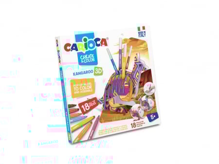 Art & Craft si Artizanat - Set creativ Creeaza-ti propriul penar sau suport pentru creioane 3D