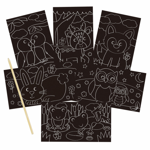 Set creativ de razuit - Animalute [2]