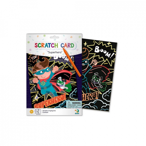 Lichidare stoc - Totul la 9.90 Lei - Set creativ de razuit - Supererou