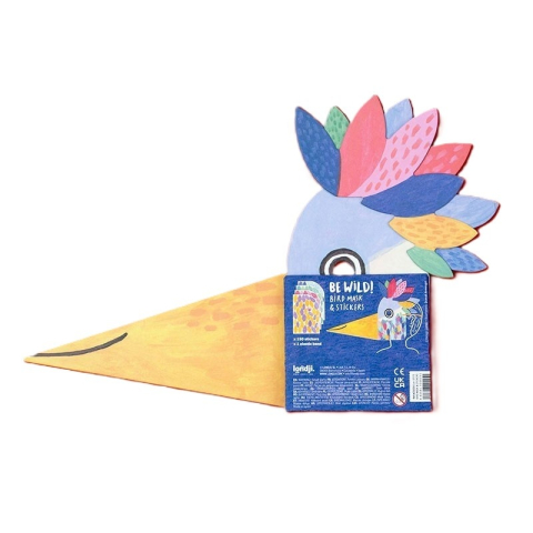 Set creativ DIY Masca pentru copii Pasare, Londji Baiat, Fata, varsta 3 - 6 ani, 6 - 9 ani [1]