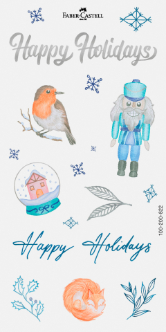 Set creativ goldfaber frosty winter limited edition faber-castell [3]