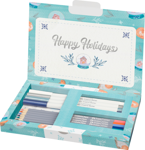 Set creativ goldfaber frosty winter limited edition faber-castell [1]
