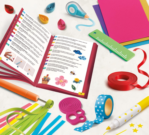 Set creativ KIDS ART - Decoratiuni din hartie [1]