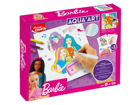 Set creativ Maped Barbie Aqua'Art [0]