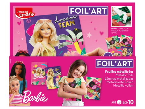 Set creativ Maped Barbie Foil'Art [1]