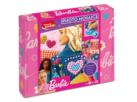 Seturi creative pentru copii - Set creativ Maped Barbie Photo mosaic