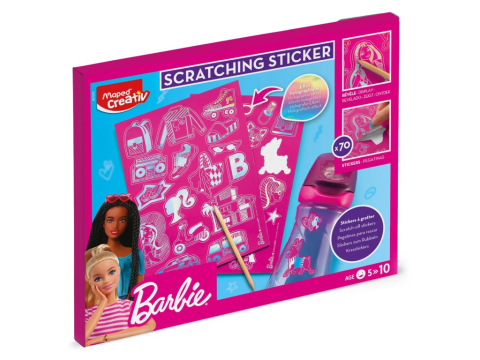 Set creativ Maped Barbie Scratch stickers [0]