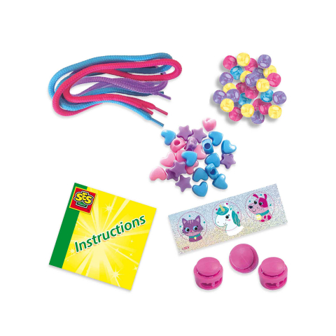 Set creativ pentru copii - Creez bratari cu diferite forme de margele, copii varsta 3 ani+,6 ani+ [1]