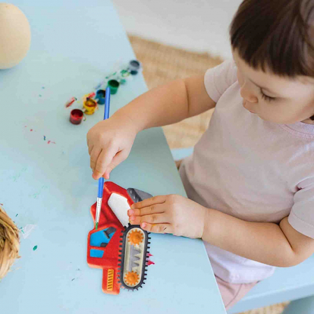 Kit creare figurine din ipsos pentru pictat - Masini - Micostore.ro [3]