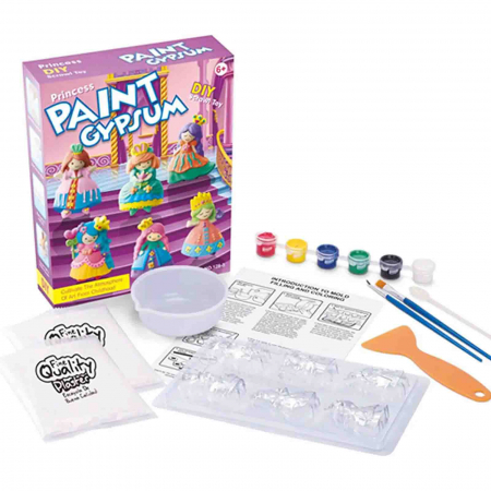 Set creativ, figurine ceramice de pictat, Printese - Micostore.ro [3]