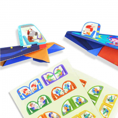 Mideer - Set creativ, Origami, Avioane de hartie - Micostore.ro [2]