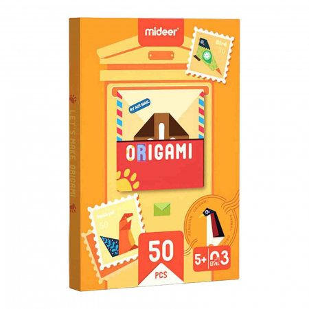Art & Craft si Artizanat - Mideer - Set creativ, Origami, Pasari - Micostore.ro