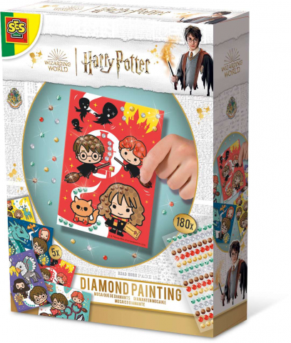Seturi creative pentru copii - Set creativ- pictura cu diamante pentru copii, 6 ani+