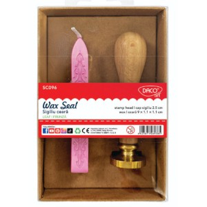 Art & Craft si Artizanat - Set creativ - sc096 sigiliu ceara daco