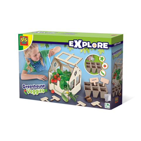 Seturi creative pentru copii - Set creativ - Sera de legume, copii varsta 5 ani+,8 ani+