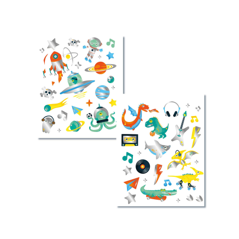 Set creativ - Tatuaje lavabile pentru copii  varsta 3 ani+,6 ani+,8 ani+ [5]