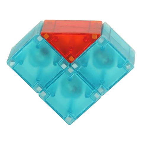 Cuburi magnetice 3D cu LED – Set 34 piese de constructie interactive pentru copii [4]