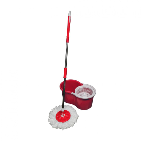 Detergenti si Curatenie - Set curatenie primo,mop rotativ 360,rosu,vanora home