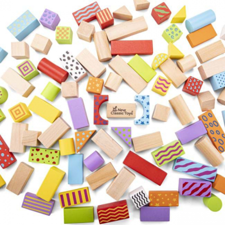 Set de 100 de cuburi din lemn [1]