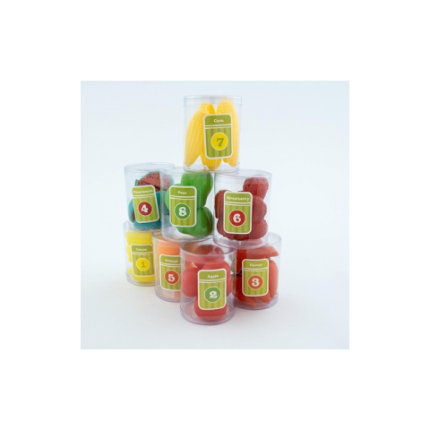 Set de bucatarie - legume si fructe educative - 44 de piese, MegaCreative 419425, 3+ ani [2]