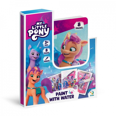 Cărți Educative, Activități - Set de colorat cu apa - My Little Pony